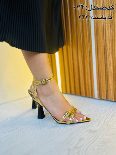 صندل نوک تیز ۲سگک مجلسی ۰۳۴